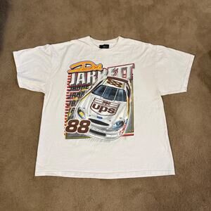 Robert Yates Chase Racing Tee Dale Jarrett 88 UPS Mens White Size Large L